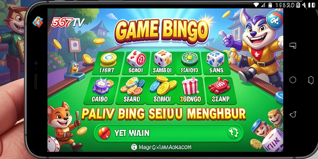 Screenshot gameplay 567TV yang menunjukkan keseruan bermain Bingo.