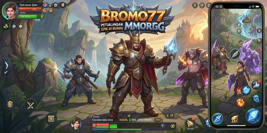 Gameplay seru dalam BROMO77 dengan aksi MMORPG yang mendebarkan.