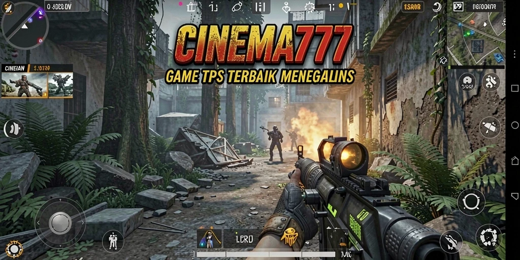 Tampilan gameplay CINEMA777 yang mendebarkan dan penuh aksi.