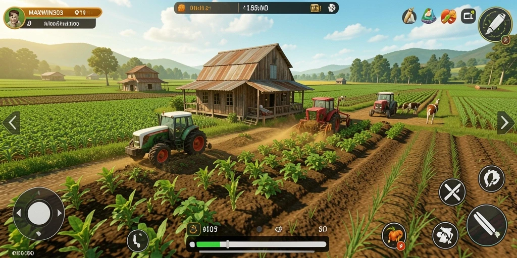 Gameplay menarik dalam dunia pertanian MAXWIN303.